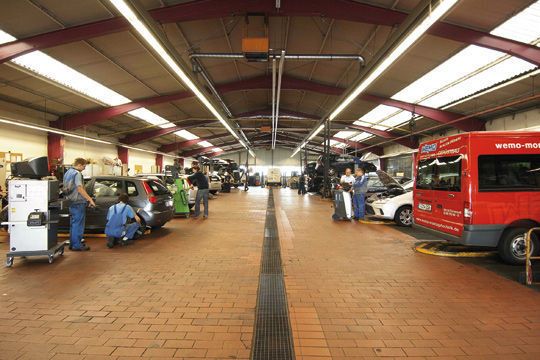Das Servicegeschäft floriert bei Ford Sorg und ist ein sehr wichtiges Standbein. Die Werkstatt ist derzeit zu 100 Prozent ausgelastet. (Archiv: Vogel Business Media)