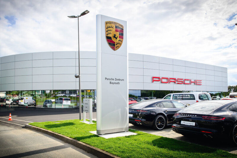 Das neue Porsche Zentrum Bayreuth wurde 2017 eröffnet. (Roger Pfarr)