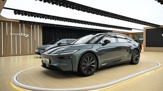 Toyota is now developing its models (pictured bZ7) for the Chinese market—like VW—in China. However, unlike Volkswagen, the Japanese are matching the aggressive prices of the competition. (Image:Toyota)