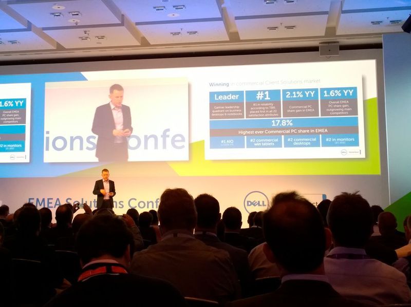 Laut Patrick J. Dwyer, Vice President,Client Solutions Sales & Marketing, EMEA, ist Dell im Business-Client-Geschäft sehr gut aufgestellt. (Bild: IT-BUSINESS)