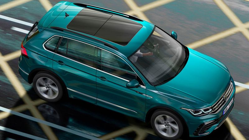 Platz drei sicherte sich der VW Tiguan mit 60.380 Neuzulassungen (2019: 87.771). (Bild: Volkswagen)