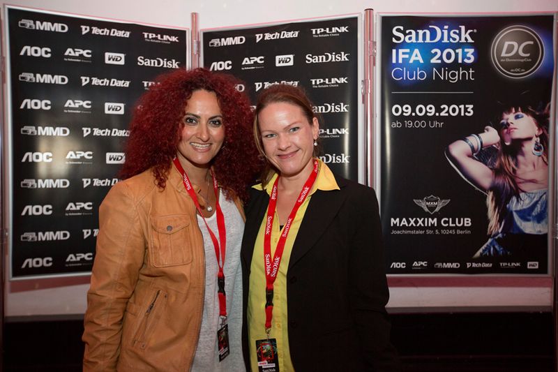 Besa Agaj (l.) und Hannah Lamotte, IT-BUSINESS (Eventfotos: Nils Krüger)