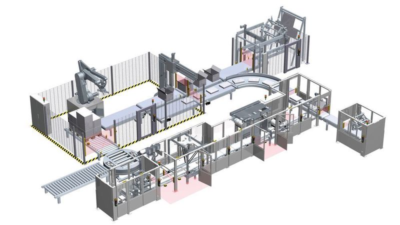 Mit der durchgängigen Lenze-Automatisierungsplattform lassen sich Maschinen und ganze Produktionslinien aus einer Hand automatisieren: Controller, I/O-System, Kommunikation, Inverter, Motoren und Getriebe deckt das Unternehmen ab, liefert die nötigen Entwicklungswerkzeuge sowie den modularen Software-Baukasten Fast und realisiert darüber hinaus auch die Connectivity bis in die Cloud. (Lenze)