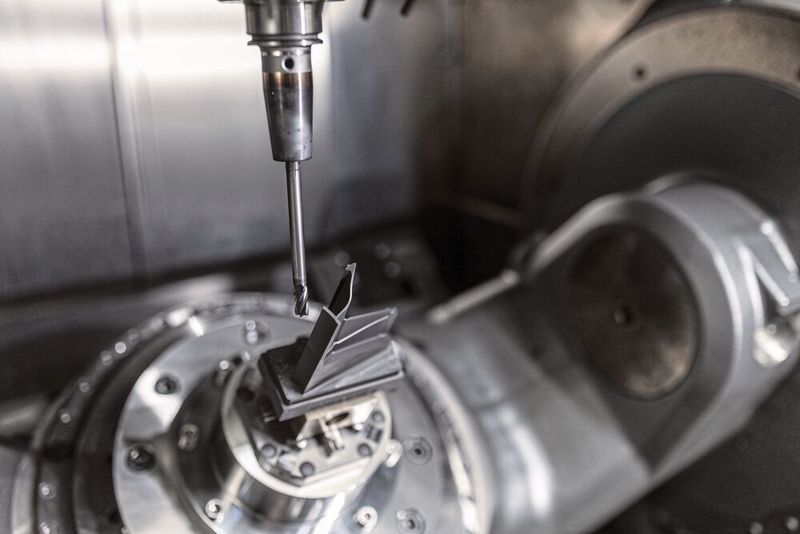 TVB weiß, mit welchen Parametern die C 22 U das spröde Material bearbeiten muss, damit es nicht bricht.(Bild:  Hermle)