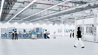 Die "CP Factory", ist Teil der integrierten Lernfabrik am Produktionsstandort von Festo in Scharnhausen, Deutschland. (Bild: Festo)