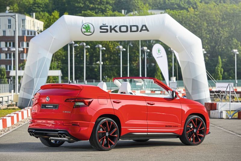Entstanden ist mit dem Sunroq ein voll funktionsfähiges Cabrio, ... (Skoda)