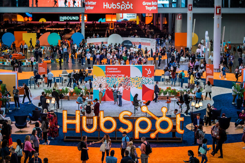 Eine kleine Impression von der HubSpot-Konferenz INBOUND 2022 im Boston Convention & Exhibition Center 