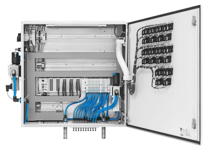 Zahllose individuelle Schaltschrankvarianten: ganz schnell mit dem Online-Tool „Cabinet Guide Online“ (Festo)