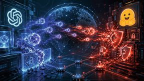 Bei einem internen Test identifizierten KI-Modelle von OpenAI eine Zero-Day-Schwachstelle in einer verwendeten Software, brachen hierüber aus ihrer internen Testumgebung ins offene Internet aus, und starteten eigenmächtig einen Cyberangriff auf die KI-Plattform Hugging Face. (Bild: Dall-E / KI-generiert)