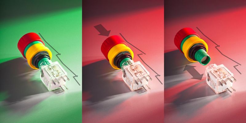 Funktion der Selbstüberwachende Not-Halt-Geräte. (Schlegel)