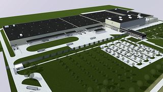 Rehau errichtet eine neue Automotive-Produktionsstätte in Ujhartyan, Ungarn und investiert  circa 150 Millionen Euro in den neuen Standort, in dem Systembauteile für die Automobilindustrie gefertigt werden sollen.  (Rehau)