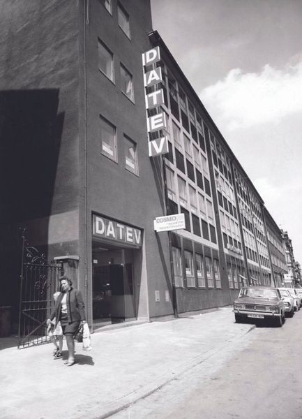 Der Unternehmensstandort in der Paumgartnerstraße in Nürnberg um 1970. (Bild: Datev eG)