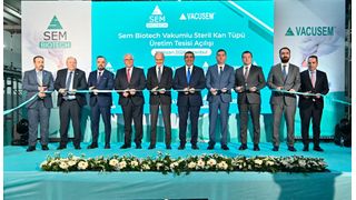 The official opening ceremony for the system launch was held on April 16, 2026, with the participation of H.E. Mehmet Fatih Kacır, Minister of Industry and Technology of the Republic of Türkiye, along with high-level representatives from SEM Plastik and Husky Technologies. (Source: Husky Technologies)