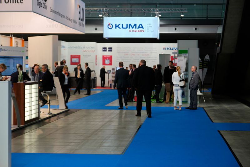 Impressionen der  IT & Business 2015. Die Fachmesse für digitale Prozesse und Lösungen läuft noch bis zum 1. Oktober (Bild: Horn)