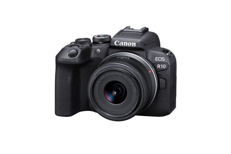 Die kompakte Canon EOS R10 arbeitet mit dem schnellen DIGIC-X-Prozessor. (Bild: CANON INC.)