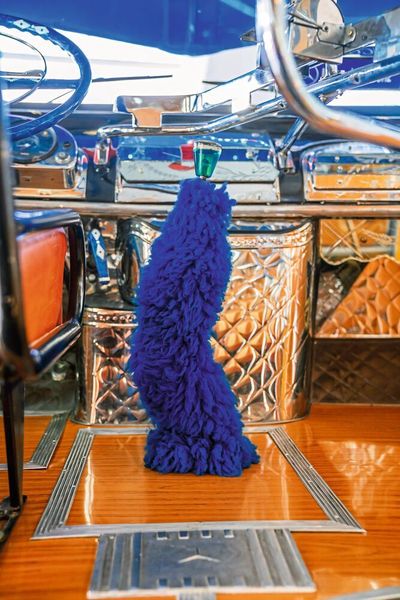 ... sondern auch Stoffe, wie man unschwer erkennt. (Mercedes-Benz AG)