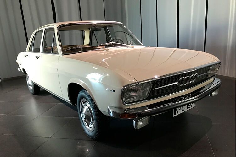 In diesem Versteck – heute vom Audi-Museum in Ingolstadt anschaulich inszeniert – entwickelte Ludwig Kraus, damaliger technischer Direktor der Auto Union, ab 1966 heimlich den Audi 100. (Audi)