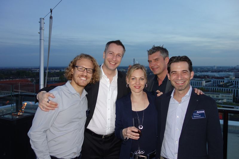 (v. l.) Reto Bösch, ALSO, Markus Kranz, Cyril Schmid und Melanie Wahlen, Acronis, Daniel Büchler, ALSO (Bild: IT-BUSINESS)