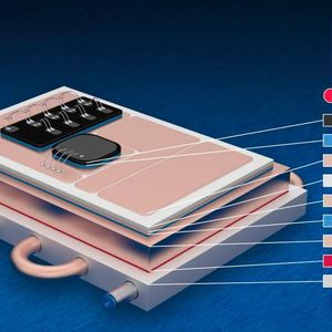 Bild 1: Konventioneller Aufbau eines Leistungsmoduls.(Bild:  CeramTec)