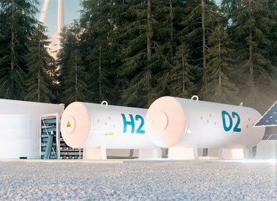 Grüner Wasserstoff gilt als Schlüssel zur Energiewende und Wegbereiter in eine klimaneutrale Zukunft. Doch eine Studie offenbart, dass sein Markttdurchbruch noch auf sich warten lässt. Hier mehr Details.(Bild:  Bmbf)