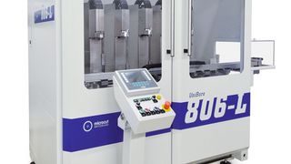 UniBore 806-L mit sechs Bearbeitungsstationen für hohe und prozesssichere Serienfertigungen in höchster Präzision.  (Bild: Microcut Ltd.)