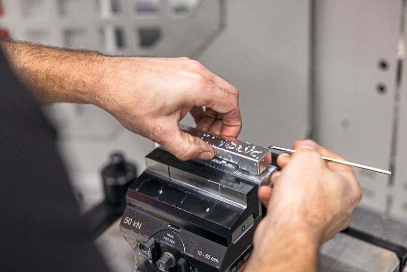 Chic, funktional, robust – Komponenten für den DARC MONO zerspant KW Solution selbst.  (Bild: Hermle)