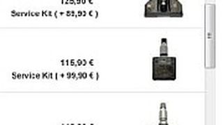 Der Konfigurator von BMW zeigt die verfügbaren RDKS-Sensoren an. (Foto: BMW)