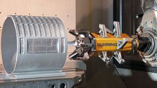 In einem gemeinsamen Projekt verbessern mehrere Unternehmen eine Alu-Getriebedeckel des Zulieferers Bosch hinsichtlich CO2-Emissionen. (Bild: Gühring)