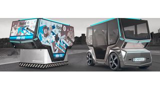 Modulare Transportsysteme wie der microSNAP von Rinspeed spielen für die Logistik der Zukunft eine entscheidende Rolle. (Bild: Rinspeed)