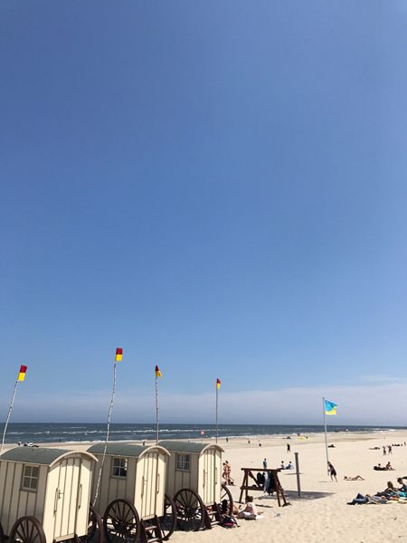 So soll es sein, blauer Himmel und weiße Strände. Das ist Norderney (IT-BUSINESS)