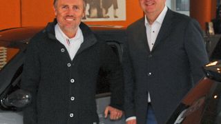 Eingespielte Partner: (v. li.) Patrick Müller aus Saarbrücken und Hardy Dupont, Geschäftsführer Ligier Group Deutschland. (Bild: v. Maltzan)