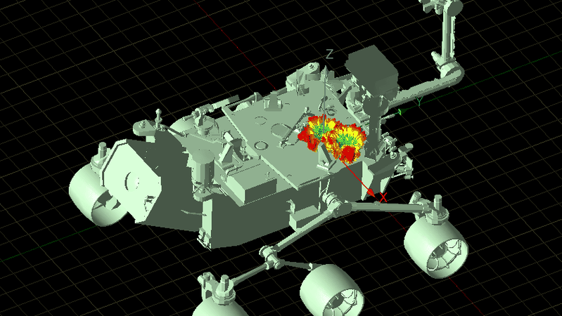 Um die Leistungsfähigkeit von Antennen an Raumanzügen und Rovern in simulierten Mondmissionen zu analysieren, nutzen die Ingenieure am NASA Glenn Research Center die elektromagnetische Simulationslösung von Synopsys.(Bild:  Synopsys)