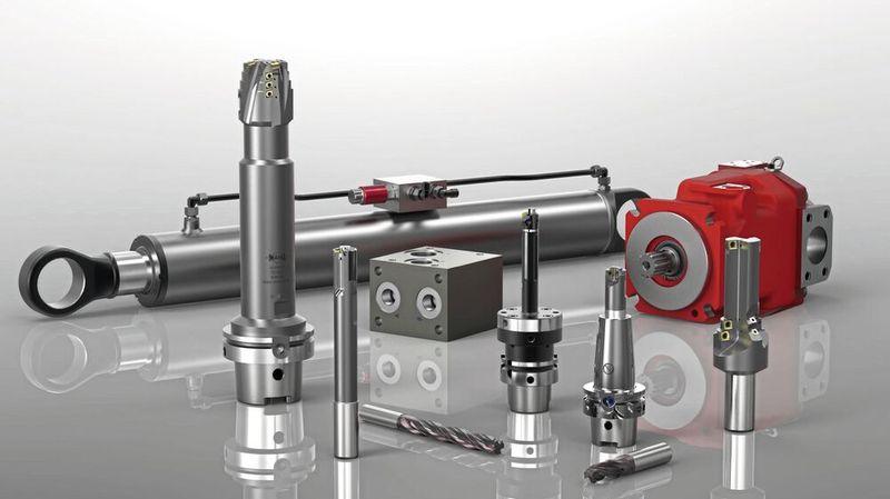 Für funktionsentscheidende Kompenten in hydraulischen Lenkungs- und Regelkreisen bietet der Werkzeughersteller Mapal Komplettlösungen an.(Bild:  Mapal)