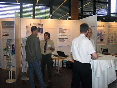 Informationstand der Software Kiss Soft. (Archiv: Vogel Business Media)