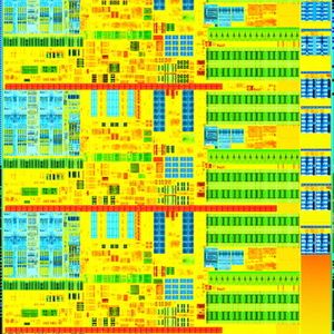 Ein Quad-Core-Prozessor von Intel der 4. Generation.