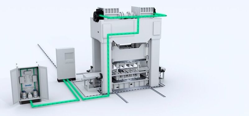 Optimised energy efficiency for industrial machines with Gerotor high power storages. (VDW)