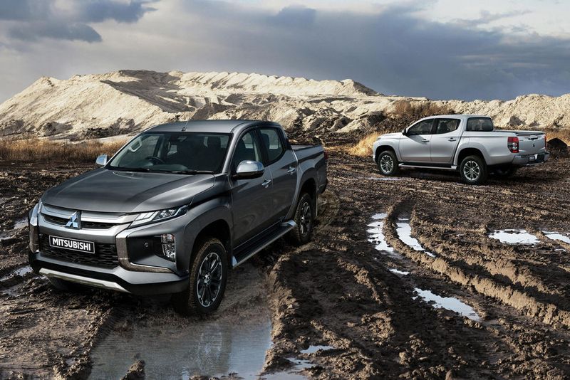 In Genf erstmals in Europa zu sehen: der neue Mitsubishi L200. (Mitsubishi)