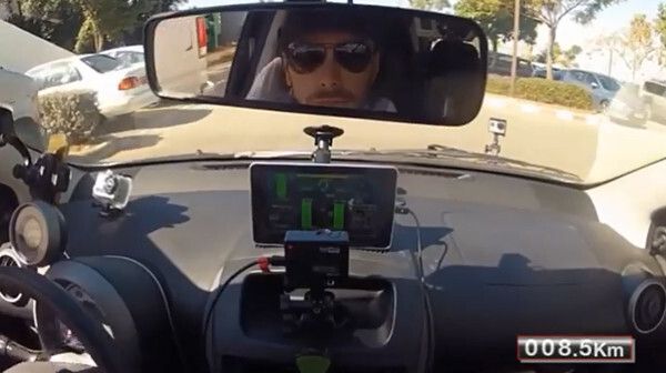 Die Testfahrt soll am Beispiel eines Elektroautos zeigen, welche enorme Leistungsfähigkeit in dieser Technologie steckt (Phinergy)