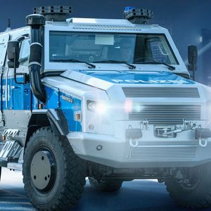 Survivor-Version mit Werferanlage für Nebel und Reizstoffe(Bild:  Rheinmetall)