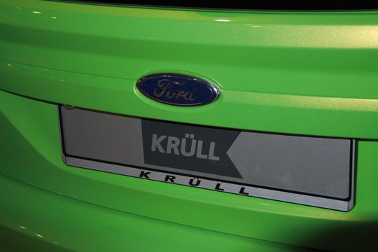 Die Marke Krüll bewirbt die Autohausgruppe auch auf Kennzeichenverstärkern. (Archiv: Vogel Business Media)