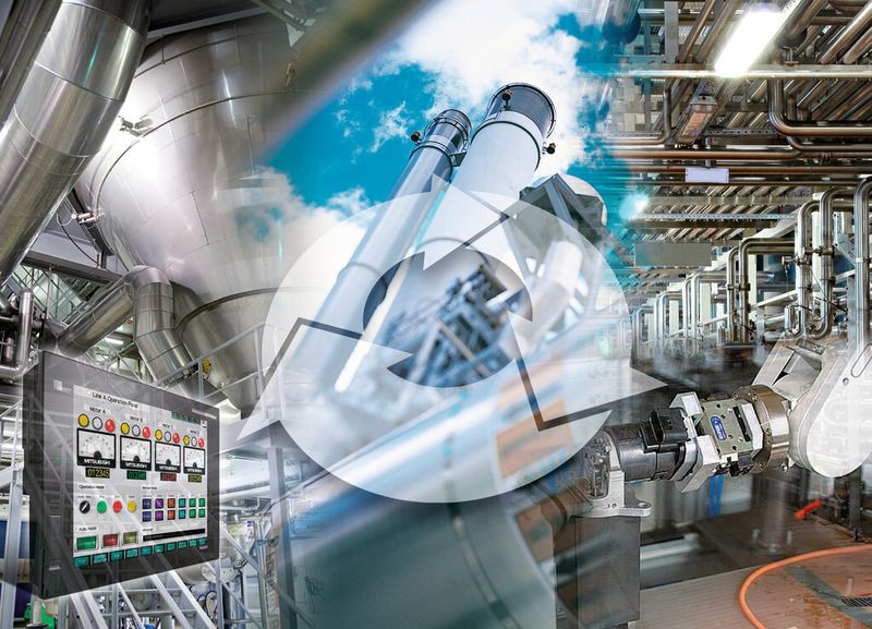 In der Praxis wird es zukünftig notwendig sein, permanent sämtliche Prozessdaten zu messen, zu erfassen, zu melden, zu verbreiten und auf deren Basis zu handeln. (Bild: Mitsubishi)
