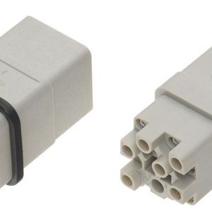Mit seinen 12 Crimpkontakten ist der neue Han Q 12/0 prädestiniert für Applikationen, die neben einer Energieversorgung bis 400 V/10 A auch die Übertragung von Steuer- oder Diagnosesignalen fordern.
