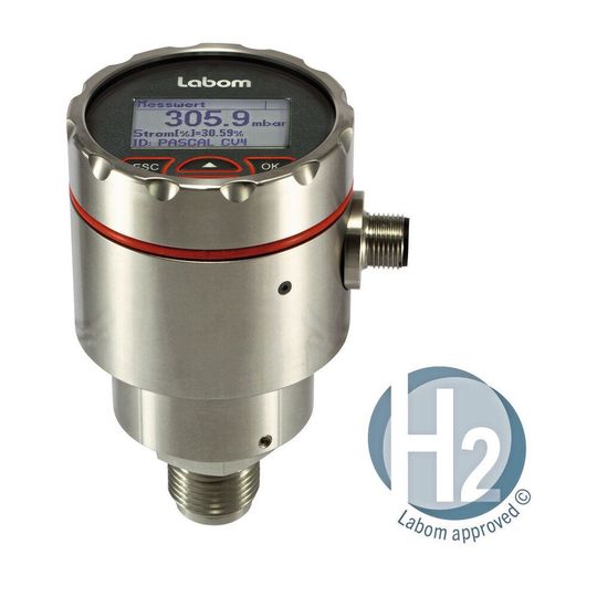 Pascal CV4 mit Wasserstoffsiegel(Bild:  Labom)