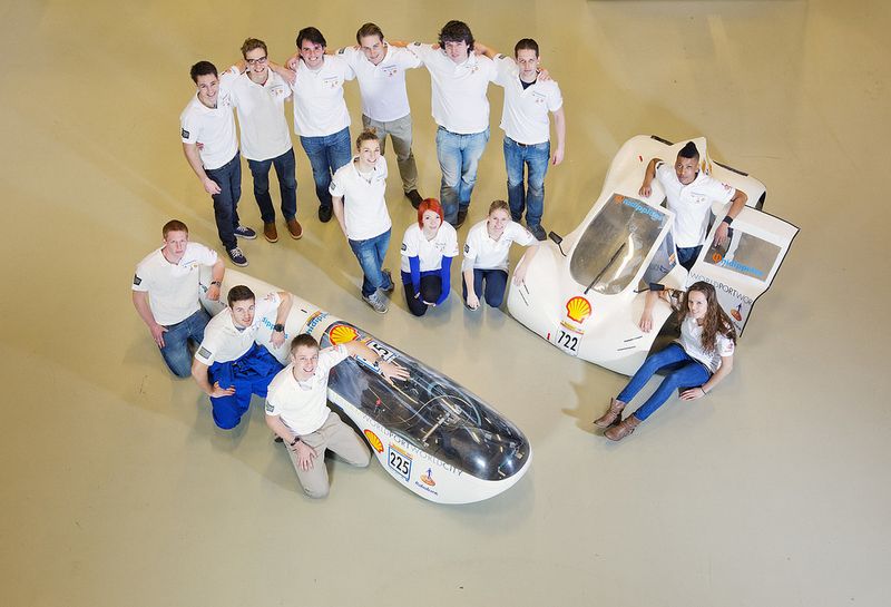 Team Phidippides Quadriga der Hogeschool Rotterdam. (Foto: Shell)