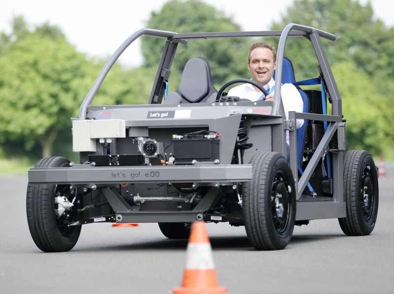 So kommt ein wettbewerbsfähiges Elektroauto zustande. Und über die Technik hinaus: e.GO Life setzt neue Maßstäbe in Sachen Fahrspaß. (Bild: e.GO Mobile AG)
