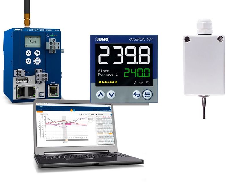 Jumo lieferte dem Hühnerfleischproduzenten ein umfassendes Automatisierungskonzept, das Messen, Steuern und Auswerten vereint.(Bild:  Jumo)