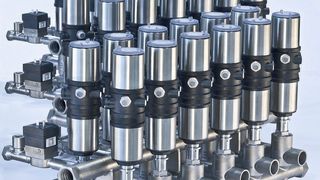 Die kompakten, modular aufgebauten Ventilknoten erfüllen alle erforderlichen Konformitätsbescheinigungen. (Bild: Bürkert)