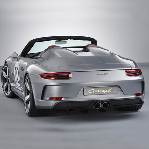 Der Porsche Speedster Concept soll den Markenkern  „in präziser Klarheit“ und „in historisch korrekter Ausführung“ widerspiegeln.(Bild:  Porsche)