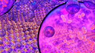 Wasserstoffbläschen bei der Elektrolyse (Ryan Chen/LLNL)