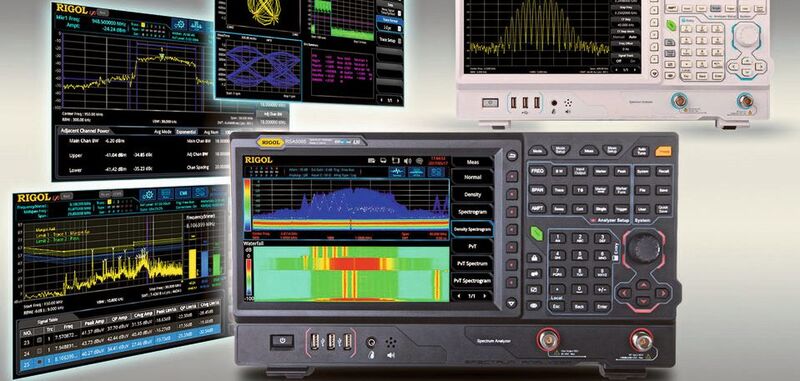 EMV-Tests: Die Spektrum-Analyzer der Serien RSA3000/RSA5000 von Rigol bieten die Möglichkeit, vorab die Konformität am zu untersuchenden Objekt zu prüfen.